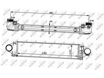 фото thumb №6, Интеркулер land rover range rover evoque 2.0 freelander ii 2.0
