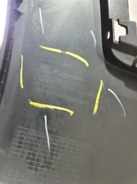 фото thumb №14, Hyundai tucson iii lift спойлер накладка бампера задня задній 86612-d7510