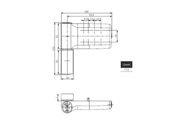 JOCKER INOX пластиковая дверная петля
