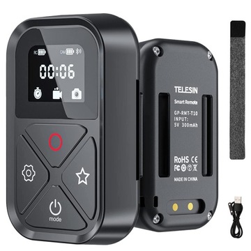 ПУЛЬТ ДИСТАНЦИОННОГО УПРАВЛЕНИЯ ДЛЯ GOPRO HERO 10 11 8 9 С НАРУЖНЫМ РЕМЕСЛОМ