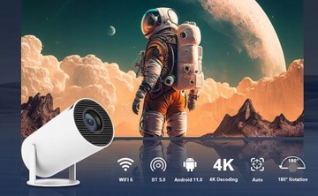 ПРОЕКТОР 4K LED SMART TV ANDROID WIFI FULL HD ДИНАМИК + СУМКА