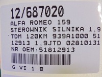 фото thumb №5, Alfa romeo 159 бортовой компьютер 51812913 1,9jtd 0281013137