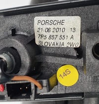 фото thumb №6, Сонцезахисний козирок козирок лівий алькантара porsche cayenne ii 7p5 7p5857551a європа