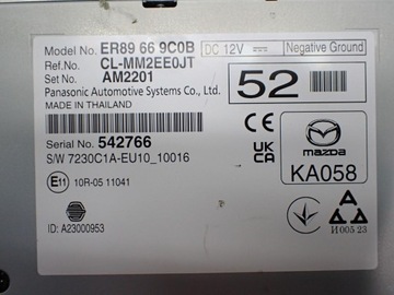 фото thumb №15, Навігація навігація радіо дисплей er89669c0b bhpd-611j0 mazda3 3 iv bp 25r