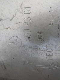 фото thumb №6, Гаситель средний mercedes-benz s w222 222 a2224909301