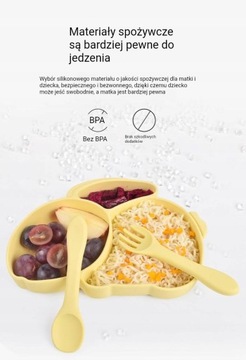 Силиконовый набор для кормления детей из 8 шт.