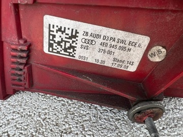 фото thumb №9, Лампа ліва лівий зад led 4e0945095h audi a8 d3 ii рестайлінг