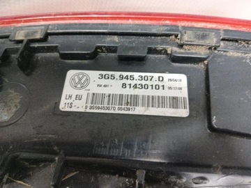 фото thumb №9, Лампа зад задня ліва vw passat b8 sedan 3g5945307d