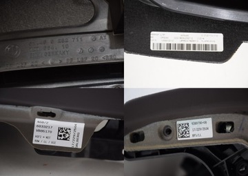 фото thumb №16, Bmw i3 i01 / i01 lci панель раздаточная консоль капот кожа dalbergiabraun