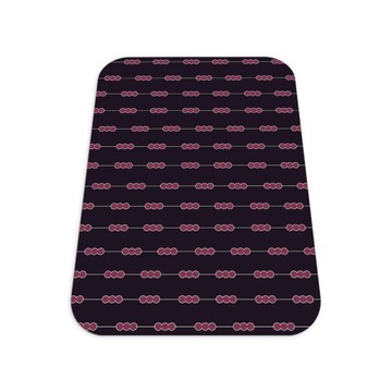 Floormat do biura Kompozycja z okręgami 140x100 cm