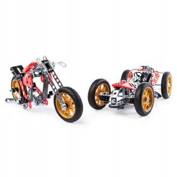 Конструкторы Meccano Spin Master 5 в 1, 132 ЭЛЕМЕНТА