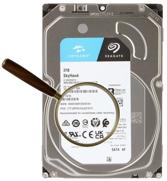 ДИСК ДЛЯ РЕГИСТРАТОРА HDD-ST3000VX015 3ТБ 24/7 SkyHawk SEAGATE
