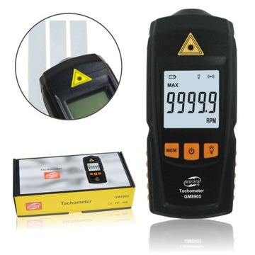 Оптический метод тахометра Benetech GM8905