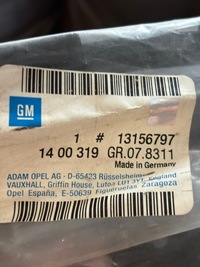 фото thumb №7, Решётка бампера передний радиатора нижняя opel vectra c 13156373