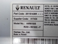 фото thumb №8, Радио mp3 usb bluetooth оригинал 281151438r dacia duster ii 20r