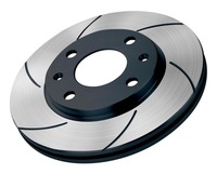 фото thumb №1, Проточені гальмівні диски black diamond g6 - mercedes slk r171 задня 278mm