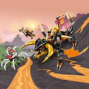 OUTLET LEGO Ninjago Smok Ziemi Cole'a EVO 71782