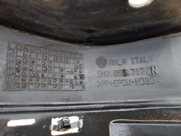 фото thumb №13, Vw tiguan i 5n0 r-line планка na крыло бампер переднее левая 5n0853717n