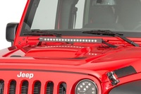 фото thumb №8, Jeep wrangler jk кронштейн лампа do передньої капот