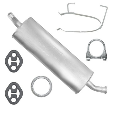 Центральный глушитель Mercedes A170 180 200 W169 1,7 2.0