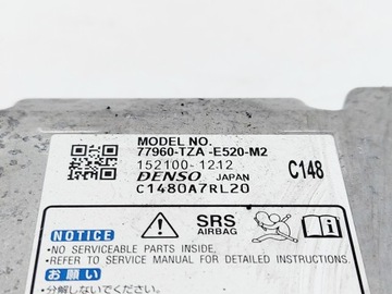 фото thumb №5, Honda jazz v crosstar модуль датчик подушок подушка безпеки 22r.