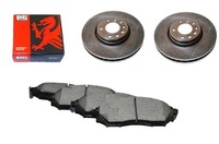 фото thumb №1, Гальмівні диски гальмівні колодки nissan pathfinder перед 320mm kpl