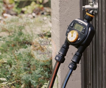 Контроллер полива FISKARS 2 x 1,5 В ДВОЙНОЙ