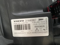 фото thumb №8, Фара лампа правая volvo xc90 заводской новая 31446867