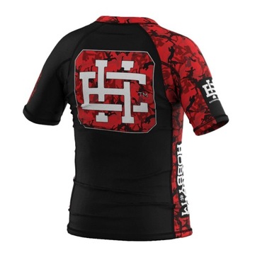 Rashguard dziecięcy krótki rękaw RED WARRIOR 104 EXTREME HOBBY