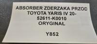 фото thumb №9, Абсорбер бампера передній (наповнювач, пінопласт бампера) toyota yaris iv 20- org
