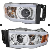 фото thumb №3, Фари перед хром led dodge ram 1500 2500 3500 pickup 02-05