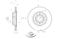фото thumb №2, Brembo 09.9167.11 диск гальмівна