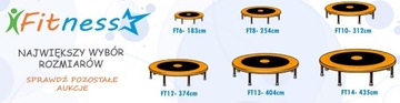 САДОВЫЙ ДЕТСКИЙ батут F-STAR 254CM 8FT ЗЕЛЕНАЯ СЕТКА С ЛЕСТНИЦЕЙ