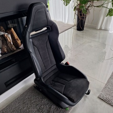 фото thumb №9, Сиденья audi r8 4s spyder recaro мотоспорт карбон европа кожа алькантара