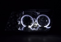 Фонари фары к vw bora od 1998 к 2005 кольца хром led Доставка, фото thumb