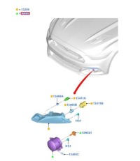 фото thumb №5, Протитуманна фара лампа перед ford mustang 2015-17 ecosport