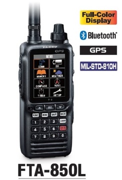 YAESU FT-850L RADIO LOTNICZE RĘCZNE 6W PEP IPX5