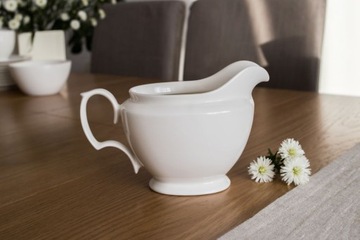 Sosjerka porcelanowa MariaPaula Ecru 400 ml
