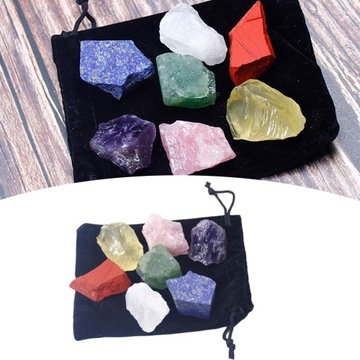 Naturalne kryształowe kamienie czakr do upadku, medytacji i kryształów Reiki 3-5 cm