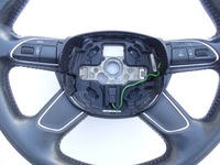 фото thumb №9, Audi a4 b8 a5 8t a6 c7 a7 руль многофункциональная чёрная кожа 4-спицевая