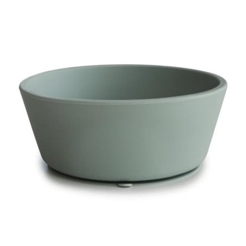 MUSHIE Miseczka silikonowa z przyssawką Mint Blue