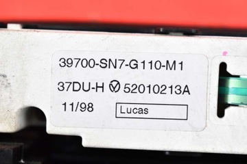 фото thumb №9, Панель управление воздуховод климат 79600sn7 honda accord 5 v рестайлинг 96-98