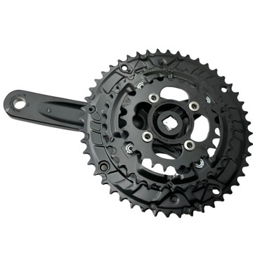 Шатуны SHIMANO 3-скоростные FC-T3010 170 ММ ЧЕРНЫЕ 48/36/26