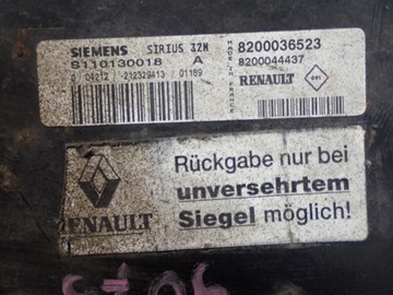 фото thumb №6, Renault megane i 1.4 компьютер двигателя 8200036523 s110130018 8200044437