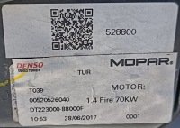 Fiat tipo 18 r 1.4 ремень передний радиатор воды кондиционера вентилятор комплект Доставка, фото thumb