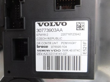 фото thumb №8, Подъемник стекла правый - volvo c30 06-09 eu