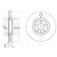 фото thumb №3, Тормозные диски тормозные колодки перед delphi lancia phedra