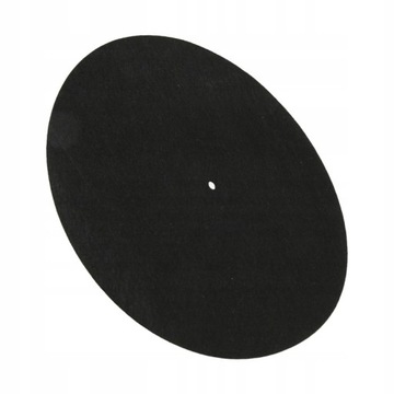 Шерстяной коврик Slipmat для проигрывателя предотвращает это.