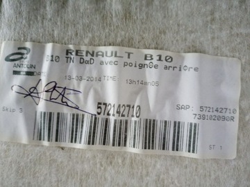 фото thumb №3, Потолок потолок автомобиля renault zoe 739102090r