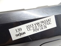 фото thumb №11, Kpl бампер перед передній vw passat cc lift омивачі pdc lk7x 12-16r